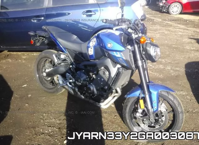 JYARN33Y2GA003087 2016 Yamaha FZ09, C