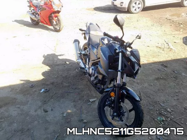 MLHNC5211G5200475 2016 Honda CB300, F