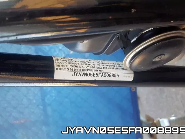 JYAVN05E5FA008895 2015 Yamaha XVS950, CU