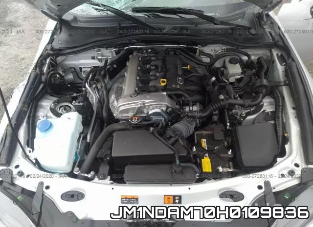 JM1NDAM70H0109836 2017 Mazda MX-5, Miata Grand Touring