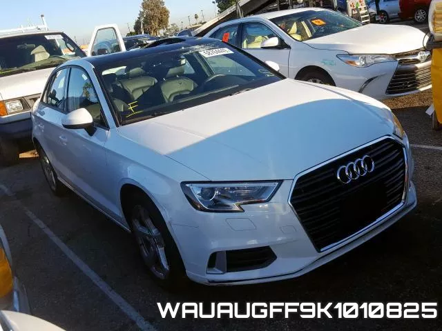 WAUAUGFF9K1010825 2019 Audi A3, Premium
