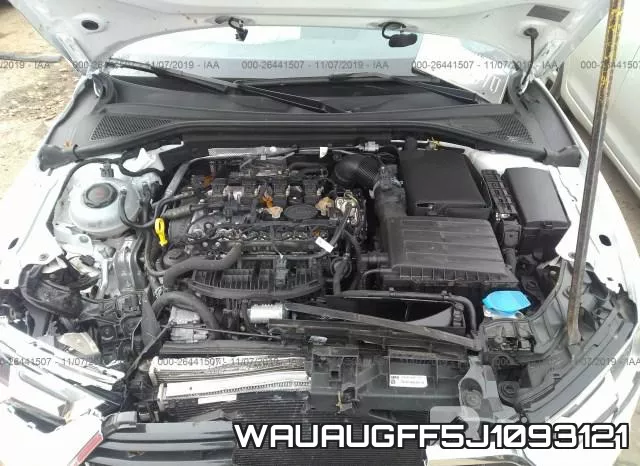 WAUAUGFF5J1093121 2018 Audi A3, Premium