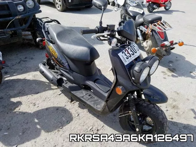 RKRSA43A6KA126497 2019 Yamaha YW50, F