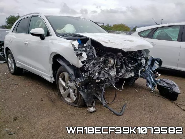 WA1BECF39K1073582 2019 Audi Q3, Premium Plus