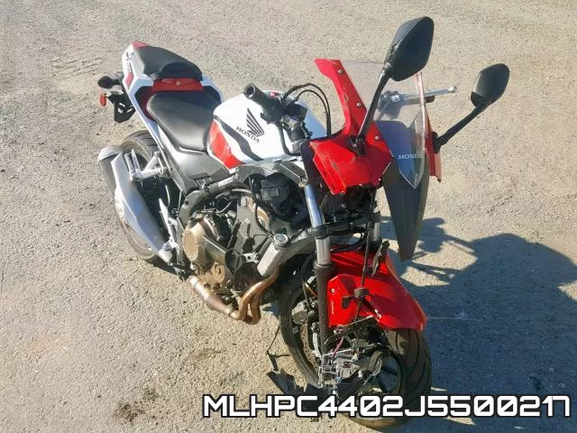MLHPC4402J5500217 2018 Honda CBR500, Ra-Abs