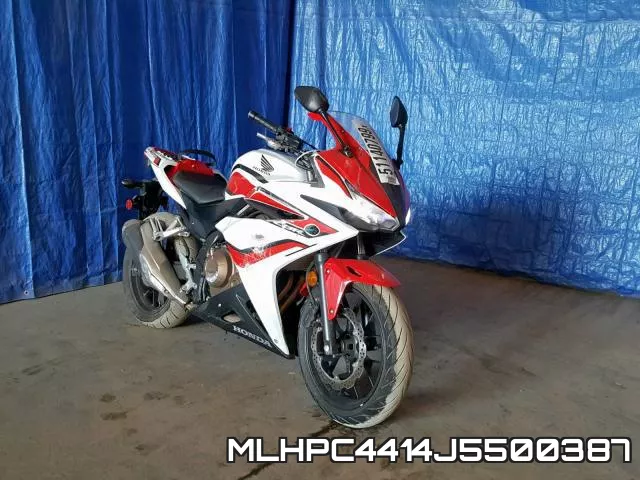 MLHPC4414J5500387 2018 Honda CBR500, R