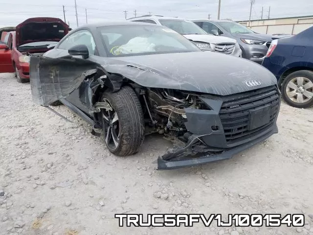 TRUC5AFV1J1001540 2018 Audi TT