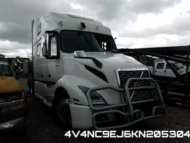 4V4NC9EJ6KN205304 2019 Volvo VN, Vnl