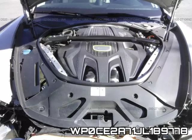 WP0CE2A71JL189778 2018 Porsche Panamera, 4/Sport/Turismo/E-Hybrid