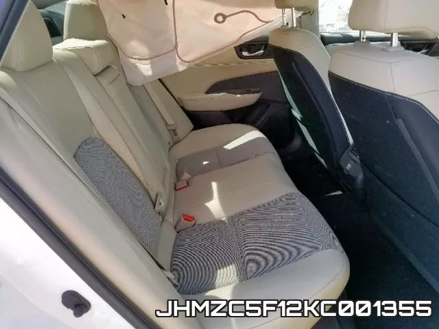 JHMZC5F12KC001355 2019 Honda Clarity