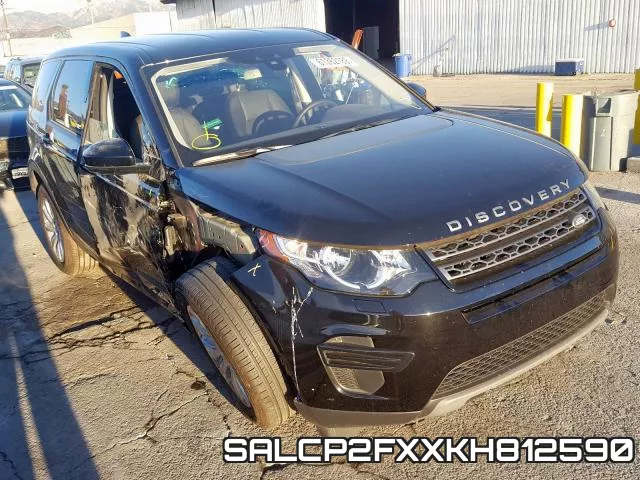 SALCP2FXXKH812590 2019 Land Rover Discovery, SE