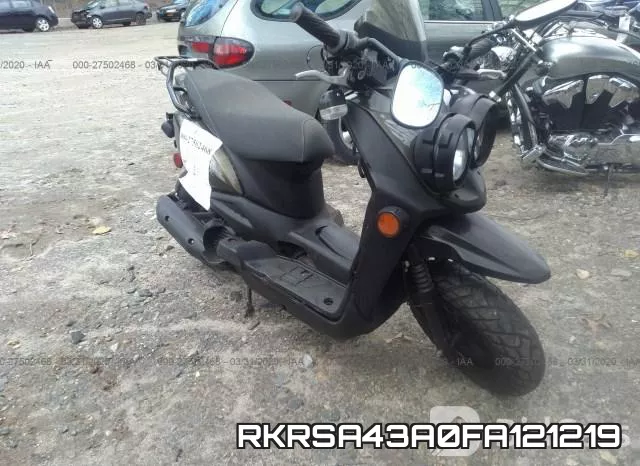 RKRSA43A0FA121219 2015 Yamaha YW50, F