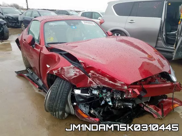 JM1NDAM75K0310445 2019 Mazda MX-5, Grand Touring