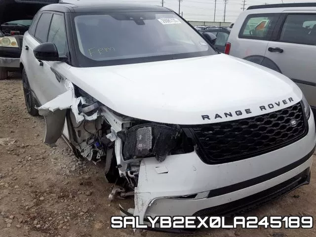 SALYB2EX0LA245189 2020 Land Rover Range Rover,  S