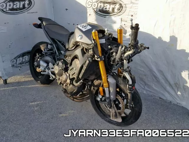 JYARN33E3FA006522 2015 Yamaha FZ09