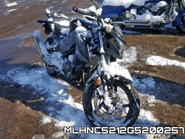 MLHNC5212G5200257 2016 Honda CB300, F
