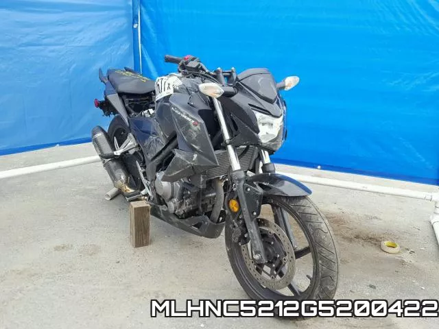MLHNC5212G5200422 2016 Honda CB300, F