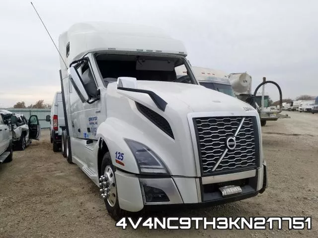 4V4NC9TH3KN217751 2019 Volvo VN, Vnl