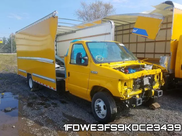 1FDWE3FS9KDC23439 2019 Ford Econoline, E350 Super Duty Cutaway Van