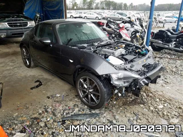 JM1NDAM78J0203727 2018 Mazda MX-5, Grand Touring