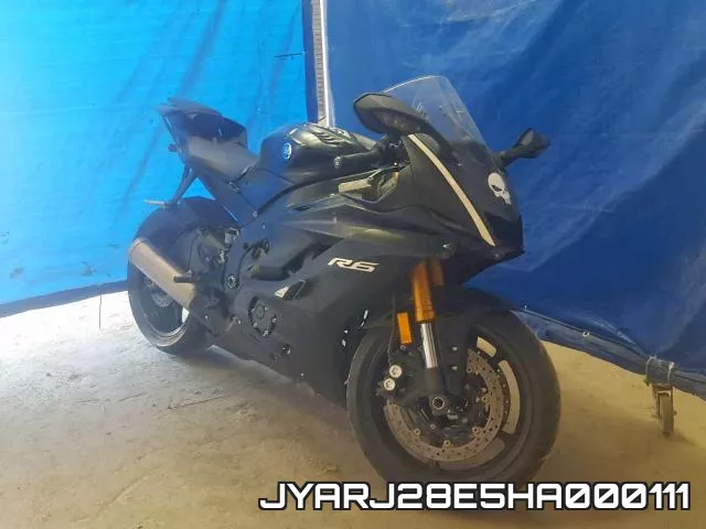 JYARJ28E5HA000111 2017 Yamaha YZFR6