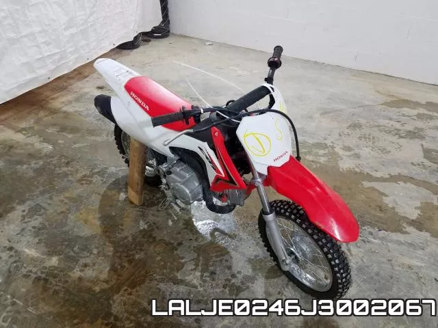 LALJE0246J3002067 2018 Honda CRF110, F