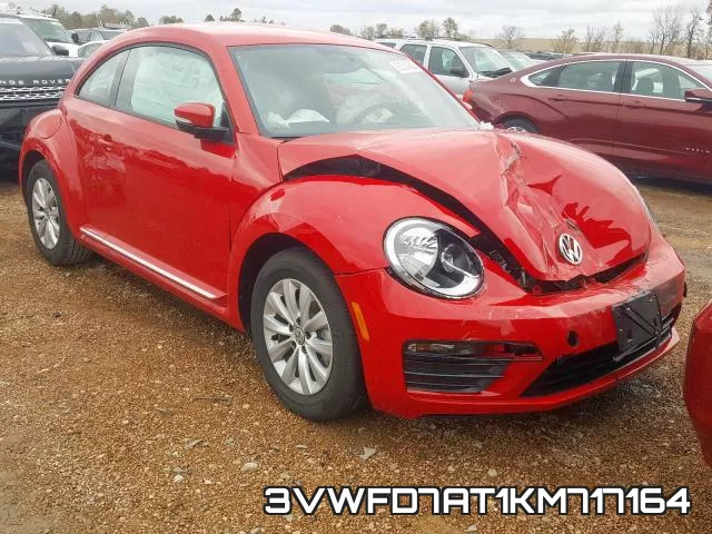 3VWFD7AT1KM717164 2019 Volkswagen Beetle, S