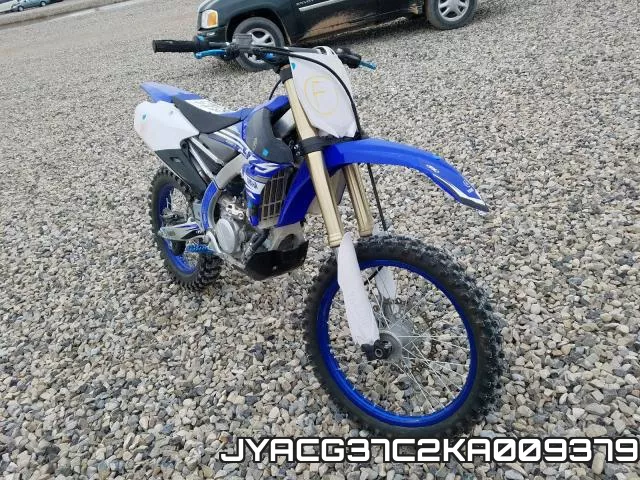 JYACG37C2KA009379 2019 Yamaha YZ250, FX