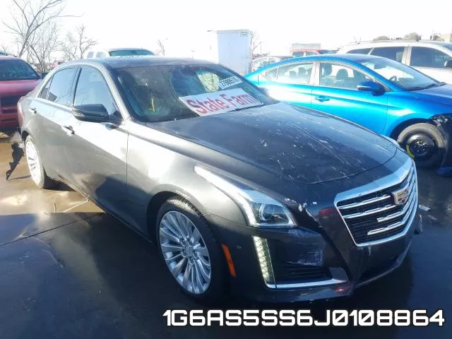 1G6AS5SS6J0108864 2018 Cadillac CTS, Premium Luxury