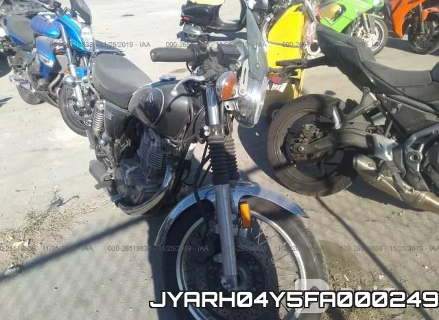 JYARH04Y5FA000249 2015 Yamaha SR400