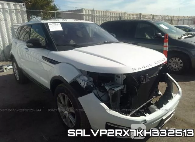 SALVP2RX7KH332513 2019 Land Rover Range Rover Evoque,  Se/Se Premium