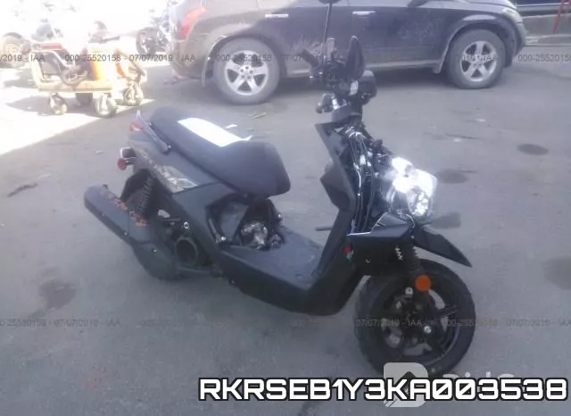 RKRSEB1Y3KA003538 2019 Yamaha YW125