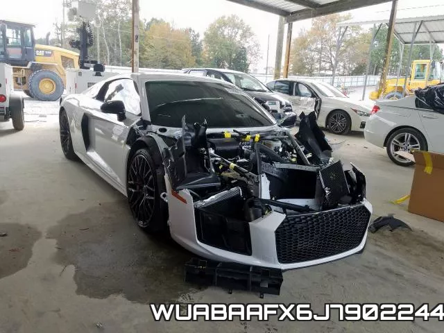 WUABAAFX6J7902244 2018 Audi R8, Rws