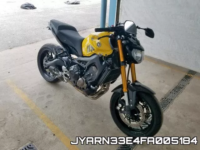 JYARN33E4FA005184 2015 Yamaha FZ09