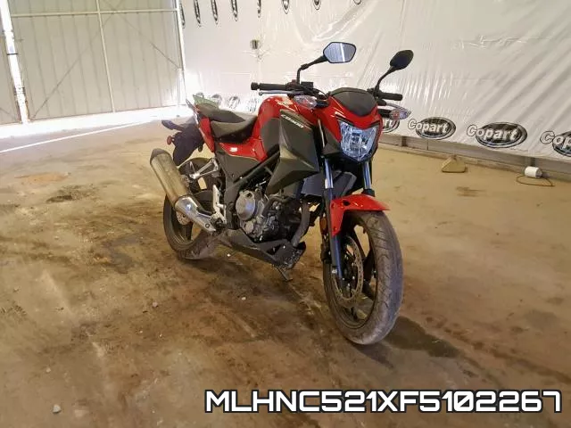 MLHNC521XF5102267 2015 Honda CB300, F