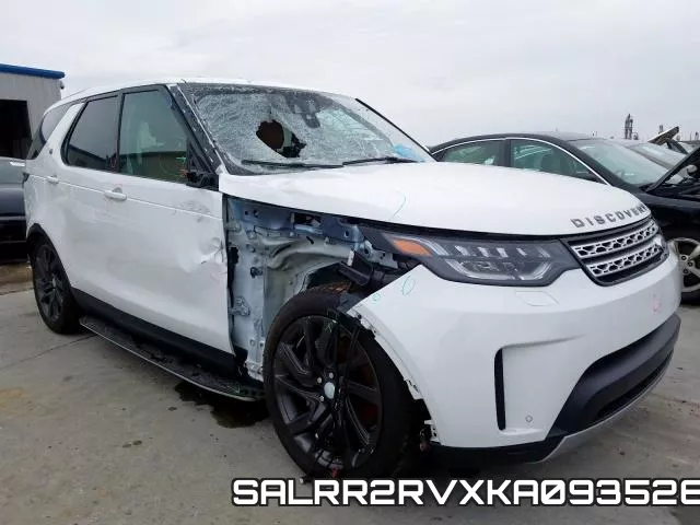 SALRR2RVXKA093526 2019 Land Rover Discovery, Hse