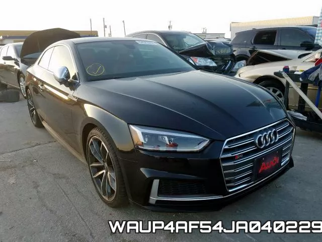 WAUP4AF54JA040229 2018 Audi S5, Premium Plus