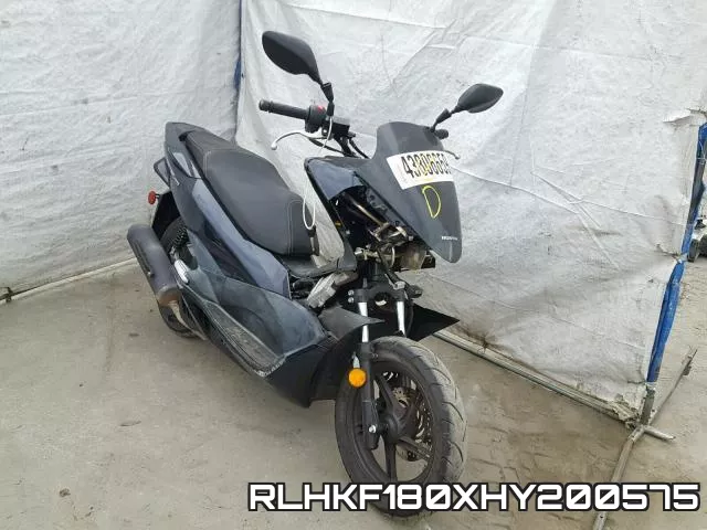 RLHKF180XHY200575 2017 Honda PCX, 150