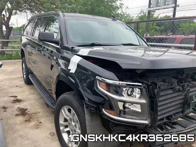 1GNSKHKC4KR362685 2019 Chevrolet Suburban, K1500 Lt
