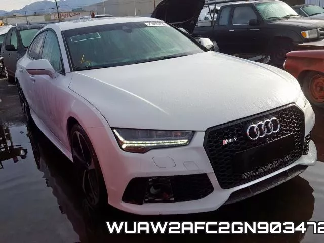 WUAW2AFC2GN903472 2016 Audi RS7