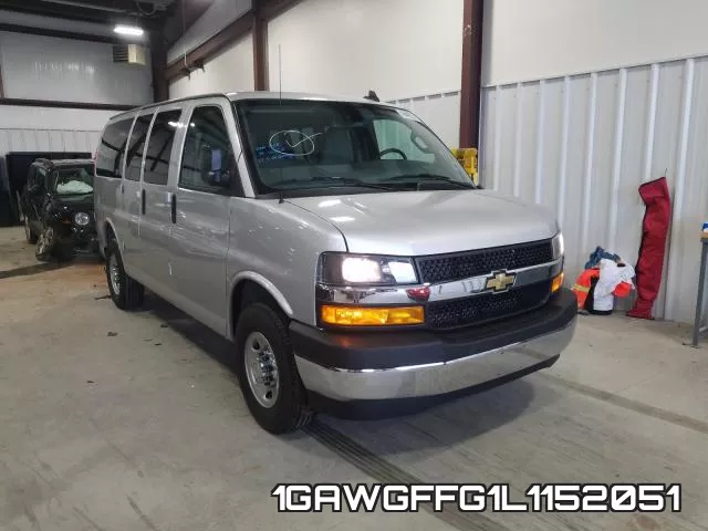 1GAWGFFG1L1152051 2020 Chevrolet Express, LT