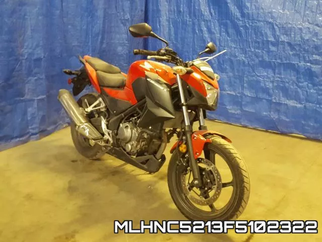 MLHNC5213F5102322 2015 Honda CB300, F