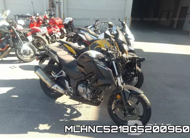 MLHNC5218G5200960 2016 Honda CB300, F