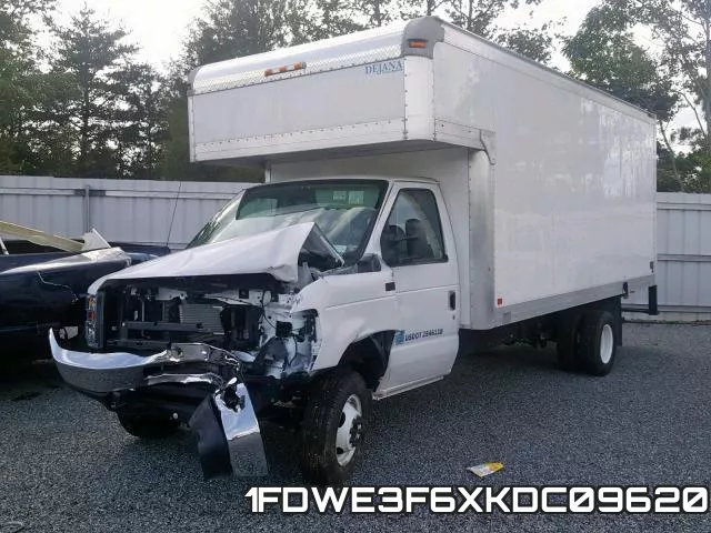 1FDWE3F6XKDC09620 2019 Ford Econoline, E350 Super Duty Cutaway Van