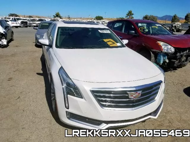 LREKK5RXXJA055469 2018 Cadillac CT6, Premium Luxury