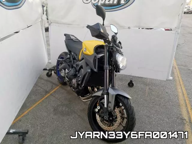 JYARN33Y6FA001471 2015 Yamaha FZ09, C