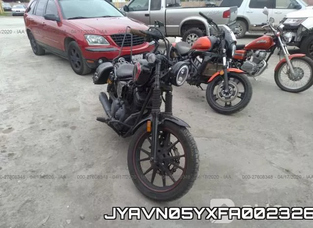 JYAVN05YXFA002326 2015 Yamaha XVS950, Cu/Cuc