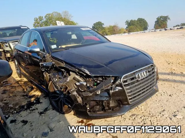 WAUBFGFF0F1129061 2015 Audi S3, Premium Plus