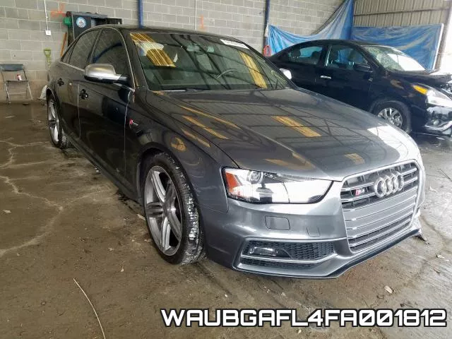 WAUBGAFL4FA001812 2015 Audi S4, Premium Plus