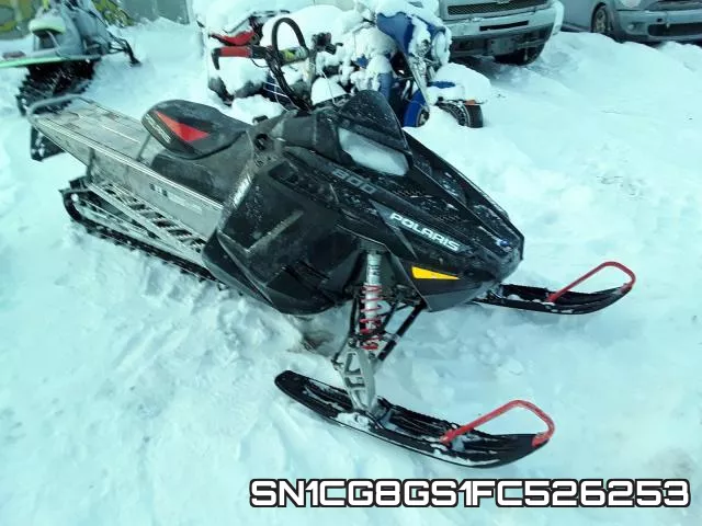 SN1CG8GS1FC526253 2015 Polaris Snowmobile